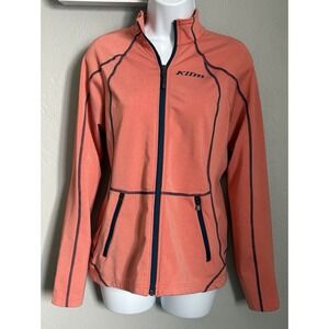 KLIM Sundance Jacket Womens Size Small Orange Full Zip Lightweight Outdoors